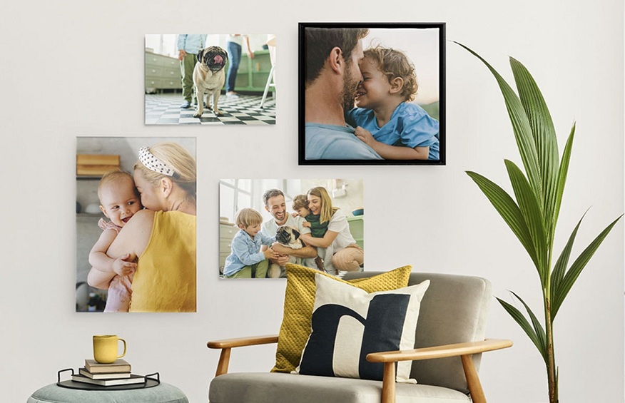displaying your canvas prints